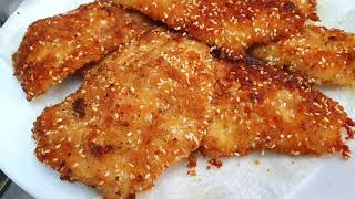 בקלי קלות- שניצל ביסלי קריספי (ליהי קרויץ - מטבח בקלי קלות) - התמונה מוצגת ישירות מתוך אתר האינטרנט יוטיוב. זכויות היוצרים בתמונה שייכות ליוצרה. קישור קרדיט למקור התוכן נמצא בתוך דף הסרטון