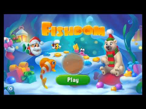 Fishdom 2021 - Season Adventure - Holiday Season   #playrix #fishdom #gaming