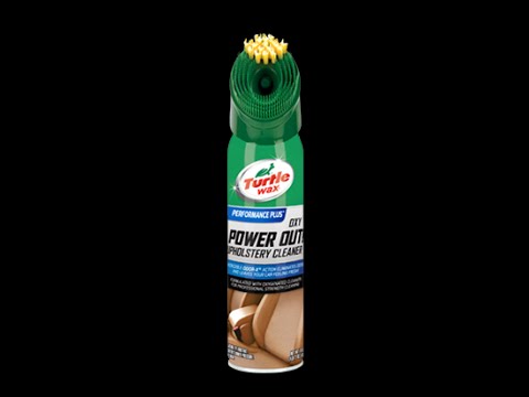 Product Evaluation: TURTLE WAX® PERFORMANCE PLUS™ OXY POWER OUT!® UPHOLSTERY CLEANER