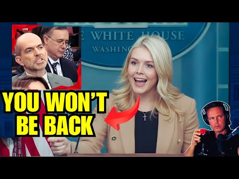 Entire Room Speechless as Karoline Leavitt Snaps & Destroys All Media To Their Face