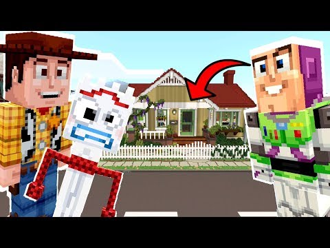 Minecraft Toy Story - Can Woody Escape Bonnie's House?! [2]