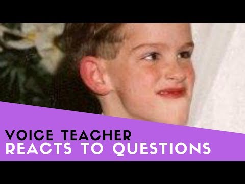 Voice Teacher Reacts to Questions From Viewers