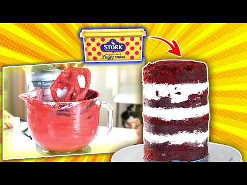 RED VELVET CAKE FROM STORK MARGARINE(UPDATED)| STORK CAKE RECIPES