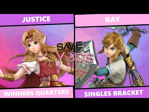 Save The Vods #50: Winners Quarters - Justice (Zelda) vs Ray (Link) SSBU Singles