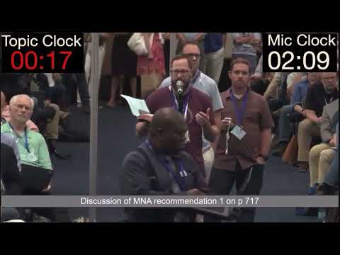 Shushed by the Moderator | Kevin DeYoung silenced Timothy Brindle | Discussion of MNA Recommendation