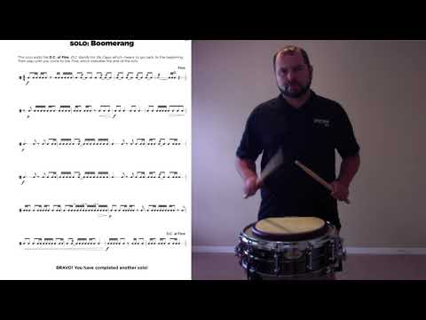 100 Bpm Boomerang Snare Etude