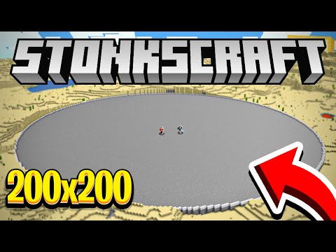 PLANEI UM DESERTO PRA CONSEGUIR 80 MIL VIDROS - StonksCraft #31 -Dlet-