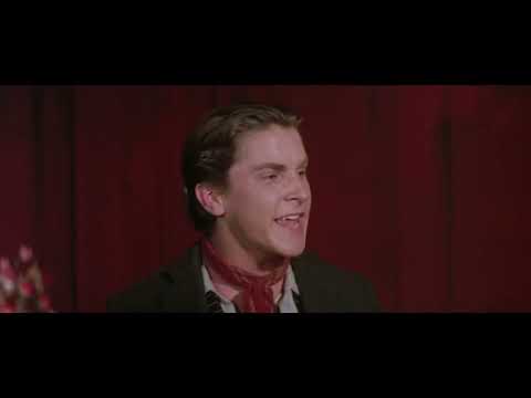 1992 Newsies trailer thumbnail with the newsboys rallying in the streets of Manhattan