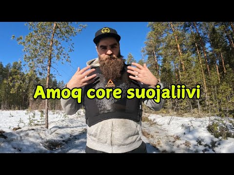 Amoq Core suojaliivi - Suojaa itsesi mukavasti!