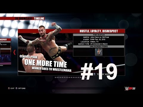 WWE 2K15 (PS4) 2K Showcase - Hustle, Loyalty, Disrespect #19 Final Walkthrough Gameplay