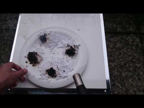 Unbrennbare Cellulose :Nassverfahren