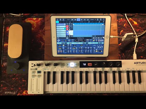 Composing 80's Style With Cubasis 3 - SynthMaster One - SWAM Trombone - Expressive E Touché