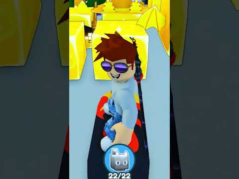 My Dad Hatches a HUGE RAINBOW ELF DOG in Pet Simulator X! 😳😲