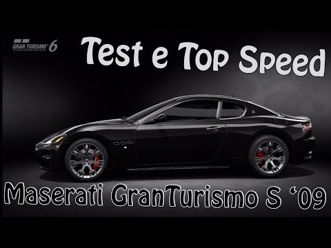 Thumbnail for Maserati GranTurismo S - Top Speed and Test GT6 by Maserati GranTurismo