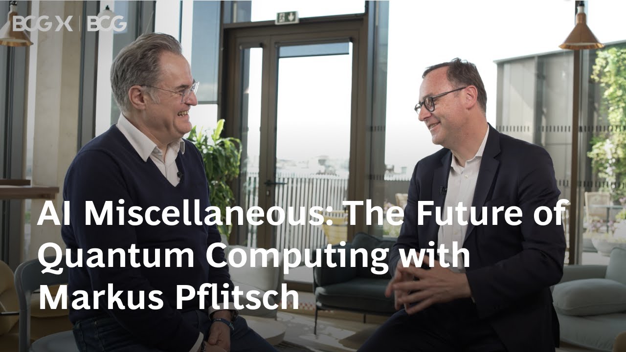 AI Miscellaneous: The Future of Quantum Computing with Markus Pflitsch