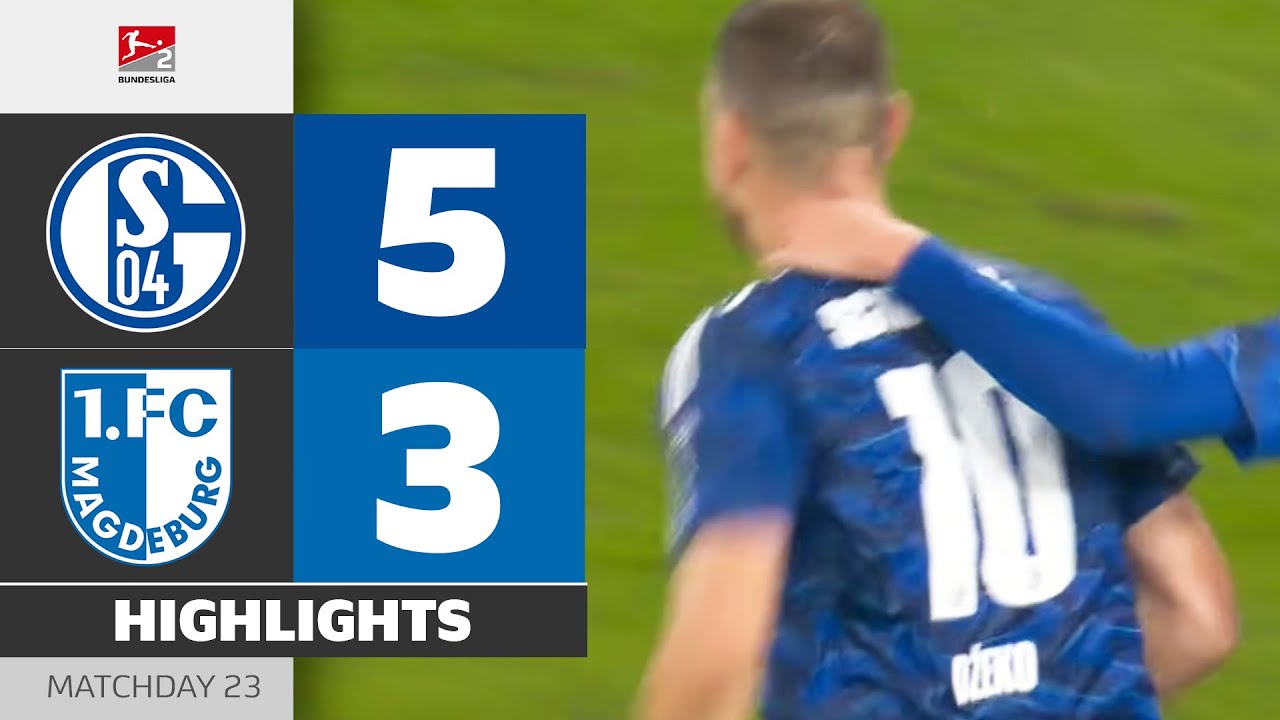 DZEKO-MADNESS And 8 Goals-Thriller! | SCHALKE 04 - 1. FC MAGDEBURG | Highlights | Bundesliga 2