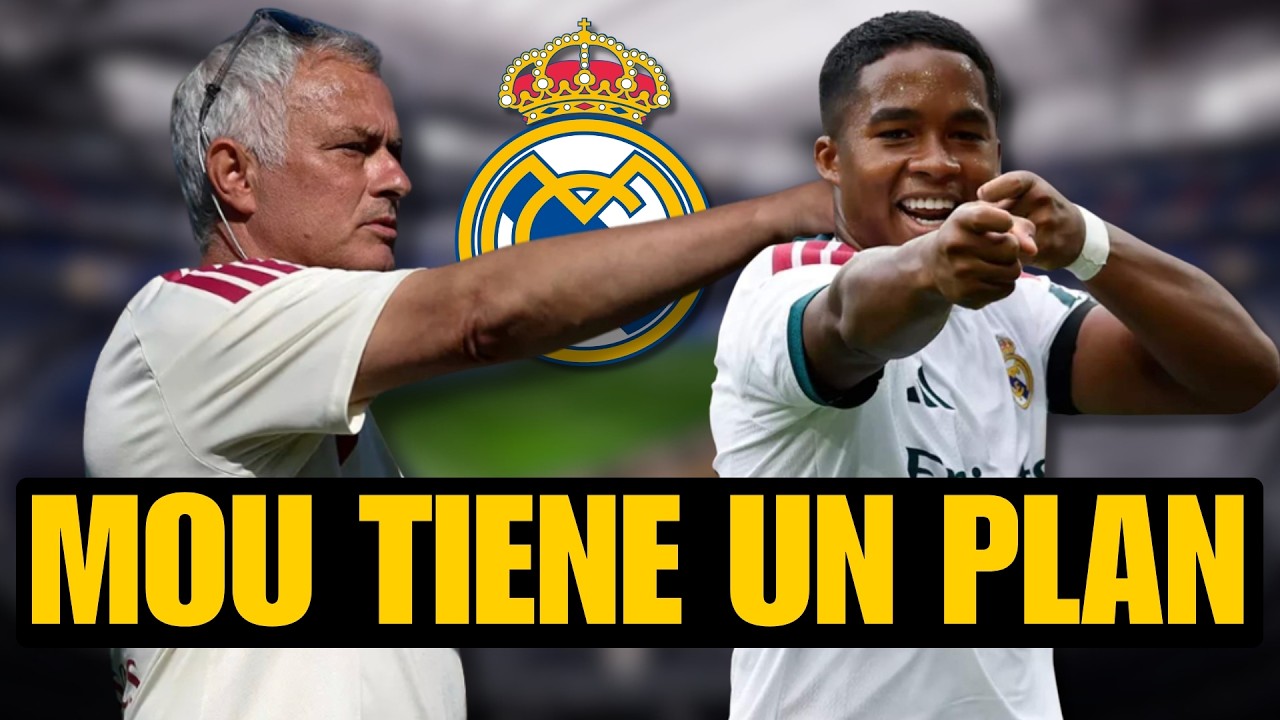 ENDRICK SE CREE A MOURINHO: SE QUEDA, ESTE ES EL PLAN Y ESTAS SON LAS DUDAS