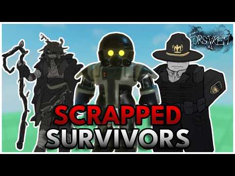 Every SCRAPPED Survivor In Forsaken | Roblox