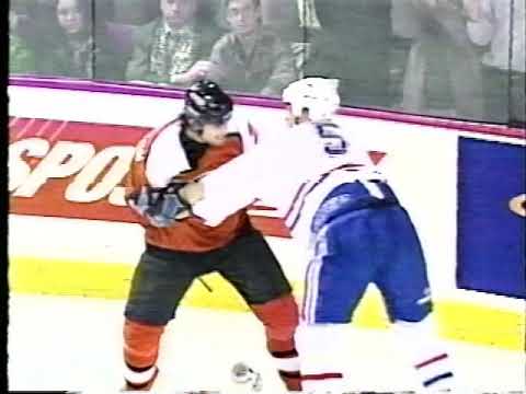 Philadelphia Flyers at Montreal Canadiens Brawl 12/15/1997