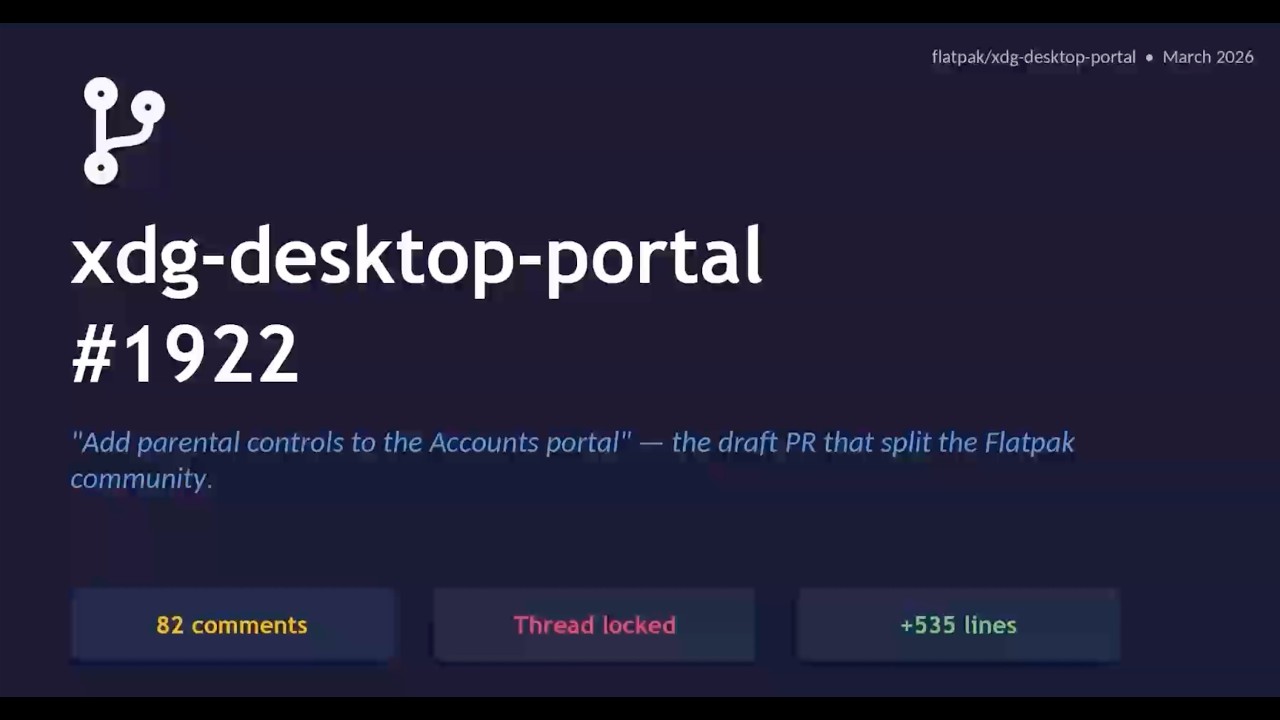 They Want to Add Age Verification to Flatpak... And the Community LOST IT