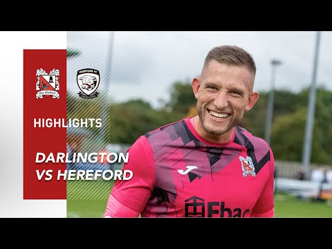 Darlington 1-0 Hereford - National League North - 2021/22