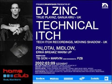 Technical Itch - Live @ Home Club, Budapest, Nowsound 09-03-2002