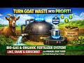 How To Turn Goat Manure Into Free Energy Organic Fertilizer Biogas System 2026