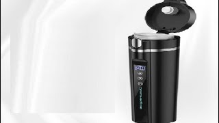 Tragbarer Mini Wasserkocher, 4 Temperatureinstellungen, Niedlich, platz und energiesparend