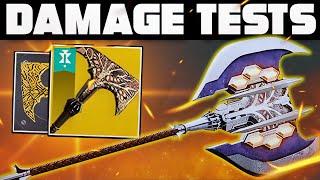 Wolfsbane Exotic Axe – Full Review & Damage Tests | Destiny 2 Heliostat Mission