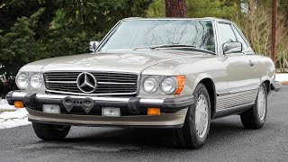Video Thumbnail for 1987 Mercedes-Benz 560SL