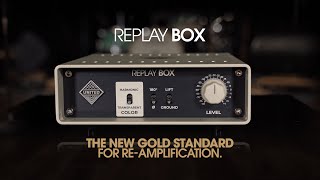Video thumbnail for Introducing The Replay Box! by United Studio Technologies