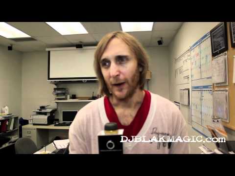 DJ BLAK MAGIC Interview With David Guetta