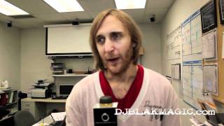 DJ BLAK MAGIC Interview With David Guetta