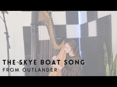 The Skye Boat Song {from Outlander} - Scottish folk song harp cover // Bridget Jackson Harp