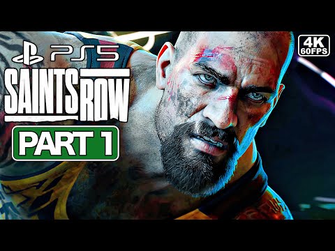 SAINTS ROW Gameplay Walkthrough PART 1 [PS5 4K 60FPS] - No Commentary