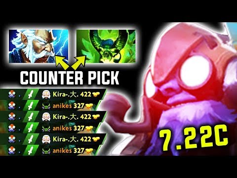 The Tinker Who Can Counter To Counter Picks - Crazy Fast hand Radical Buffed Tinker 7.22c Dota 2