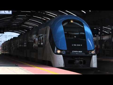 STACJA KATOWICE : Odjazd 27Web-002 do Gliwic i wjazd SKODY 163 Malgosia z IR Piast [ 26.08.2013 ]