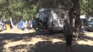 preview picture of video 'Wjazd na camping Prapratno'