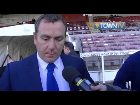 Micky Mellon post Northampton away - Town TV