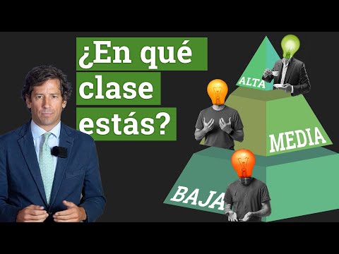 ¿Qué patrimonio te ubica en la clase alta, media y baja en España?