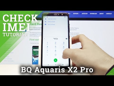 How to Check IMEI BQ Aquaris X2 Pro – Find IMEI / SN Number