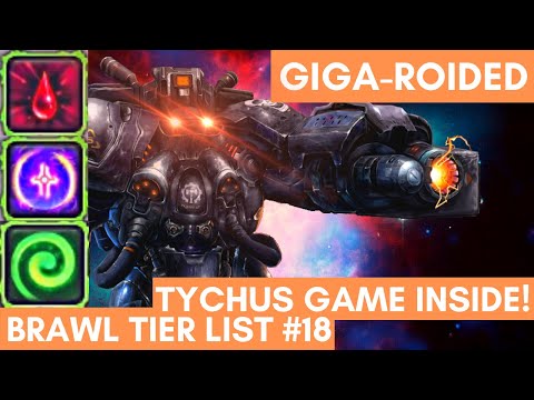 JUICED UP AND CRACKED OUT - Tychus Weekly Brawl Tier List [Starcraft 2 Direct Strike]