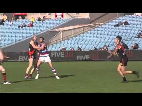 SANFL 2012 Qualifying Final Mark of the Day - Adam Hartlett.