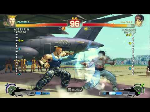 Mago [Fei] vs ACE・EIRIN [Guile] SSF4 Japanese Online Ranked Matches - TRUE HIGH-DEF