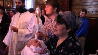 Крещение Анастасии / The baptism of Anastasia
