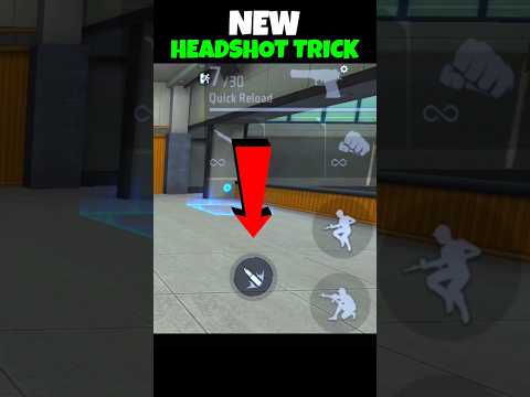 New Headshot Trick Free Fire 😱