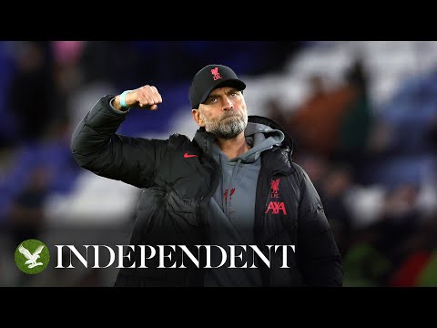 Klopp: Liverpool won't let up in chase for Champions League places