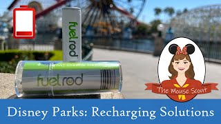 Disney Parks:  Portable Chargers and Recharging Solutions for your Phones and Stuff when at Disney