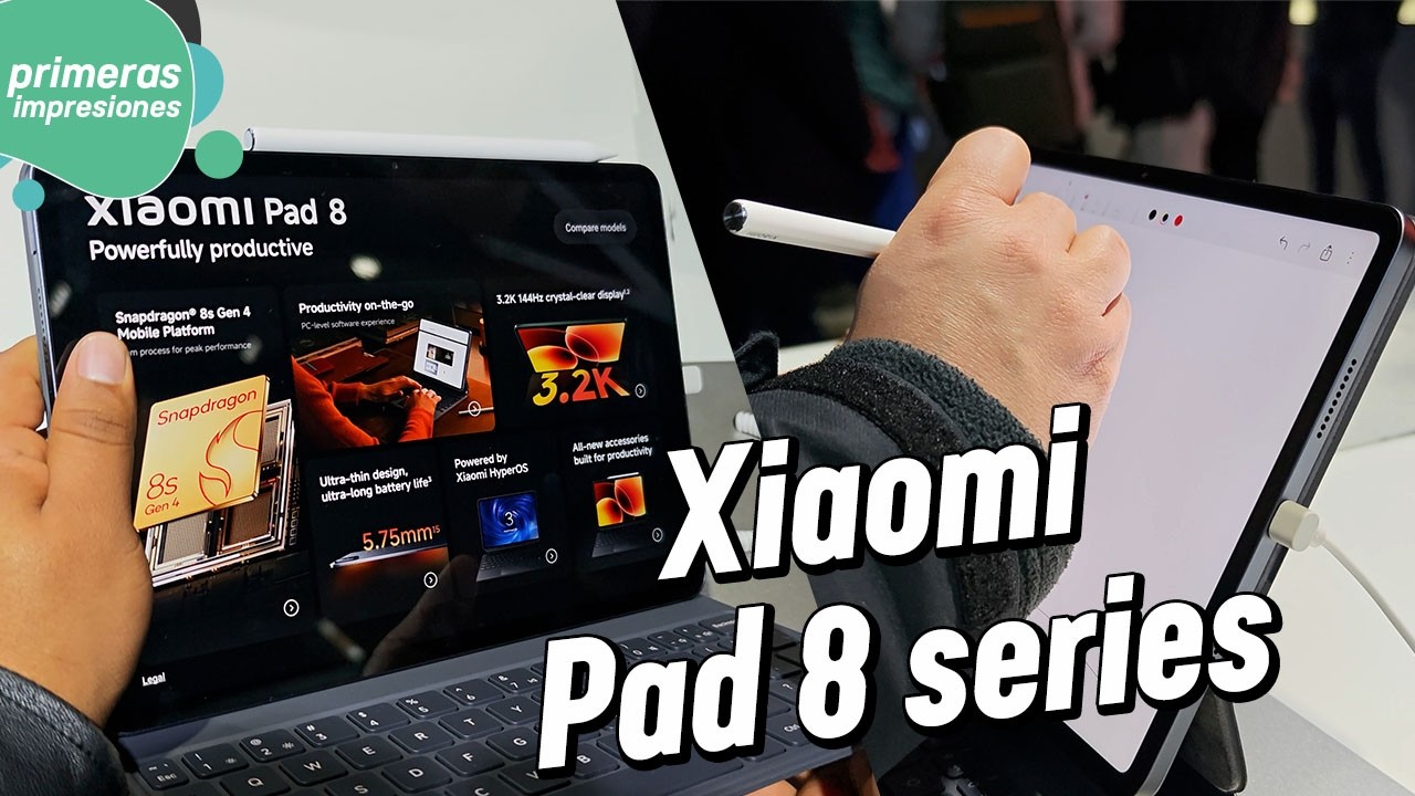 Xiaomi Pad 8 y Pad 8 Pro | Primeras impresiones