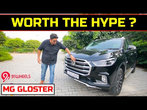 MG Gloster premium SUV review